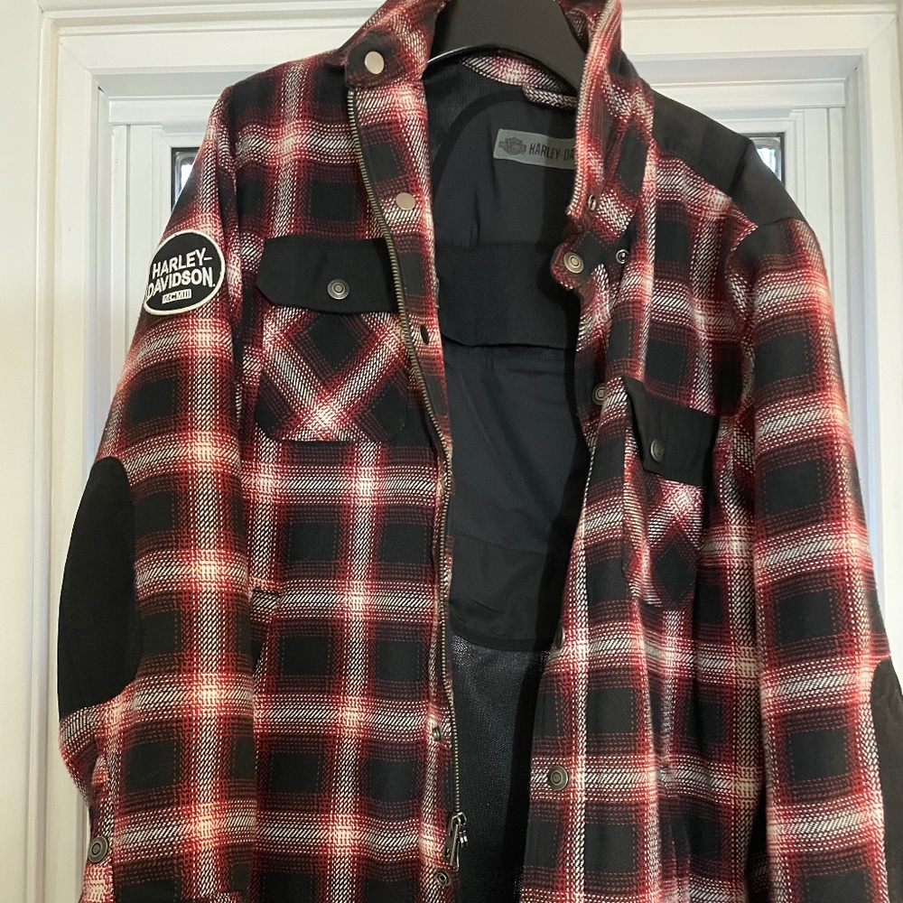 Harley Davidson Plaid Coat